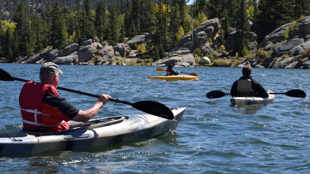 sea kayaking