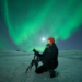 Northern Lights portrait of Max Hauke