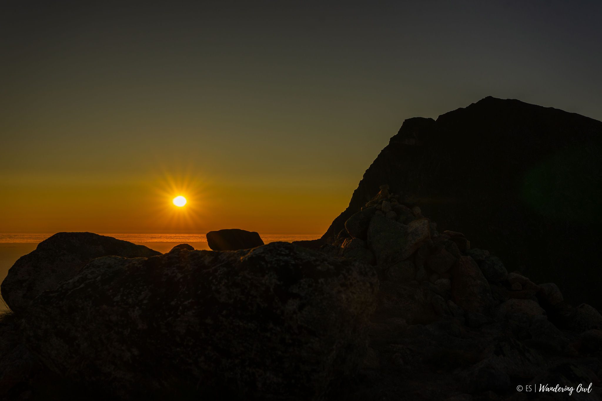 Sun Hike in the Wilderness