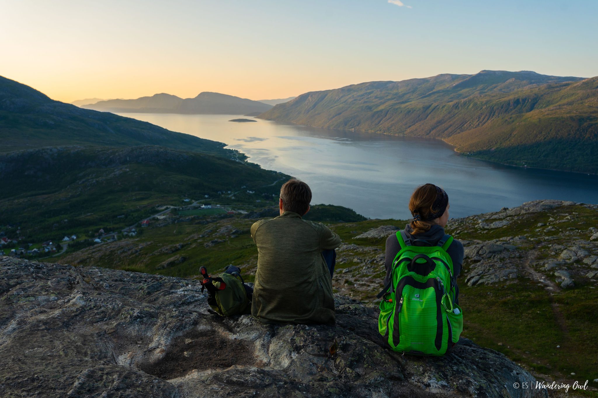Sun Hike in the Wilderness