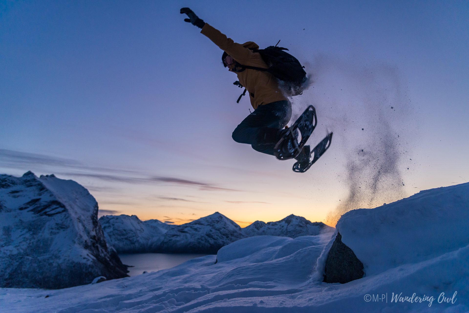 Snowshoe-hike-tromso