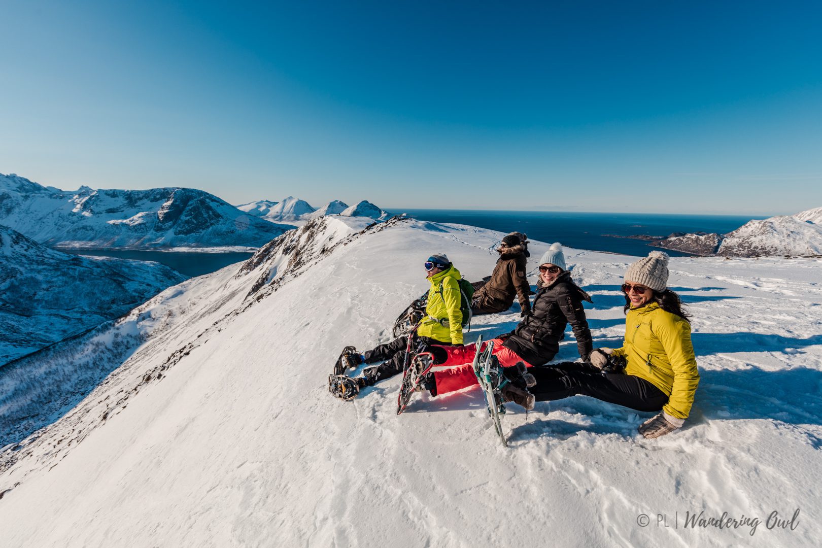 Winter Snowshoeing in the Wilderness