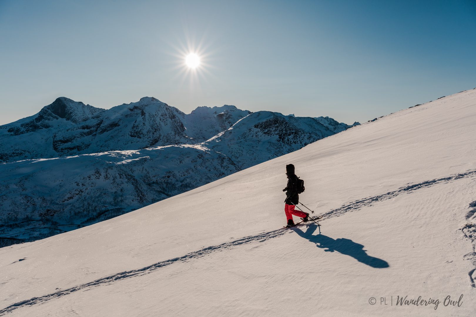 Winter Snowshoeing in the Wilderness