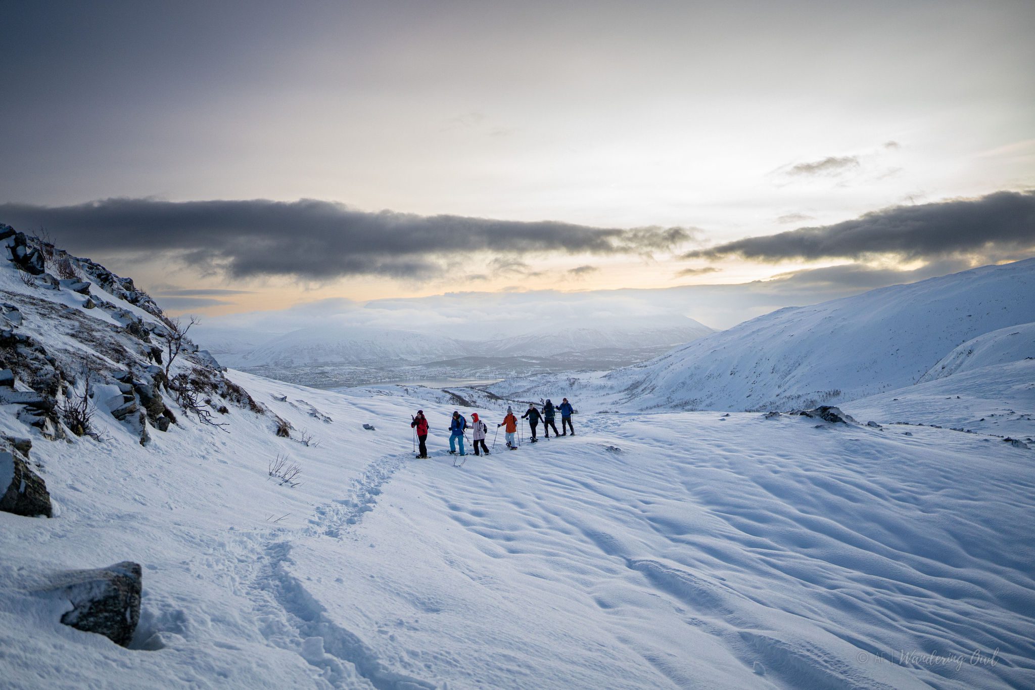 Winter Snowshoeing in the Wilderness