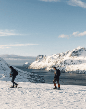 Winter Snowshoeing in the Wilderness